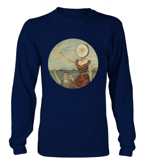 Neutral Milk Hotel band Tshirt Long sleeved Unisex