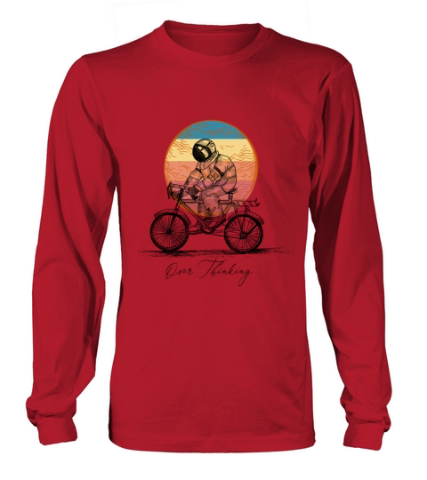 Over thinking walking on the moon Long sleeved Unisex