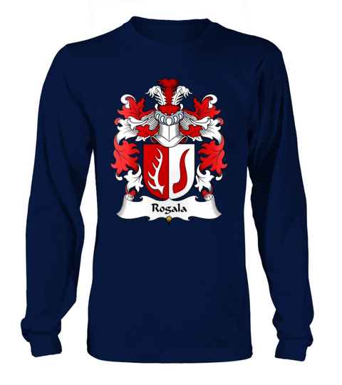 Rogala Family Crest Polish Family Crests Long sleeved Unisex