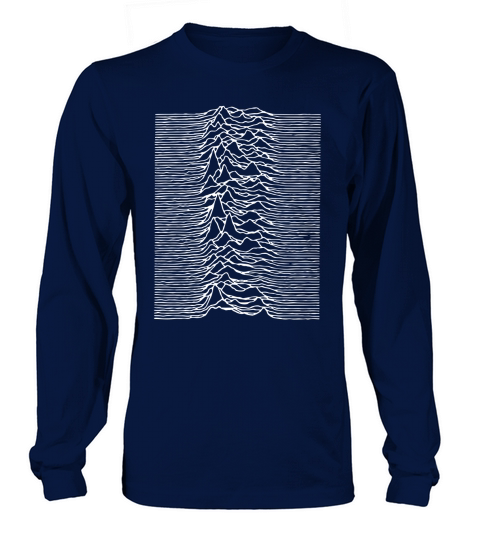 UNKNOWN PLEASURES  JOY DIVISION Long sleeved Unisex