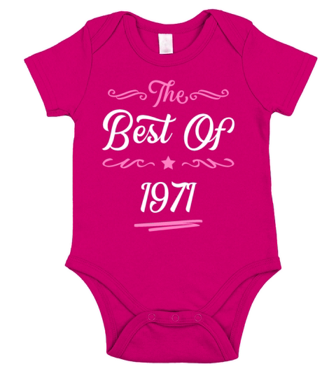 1971 best of Short Sleeve Baby One-Piece