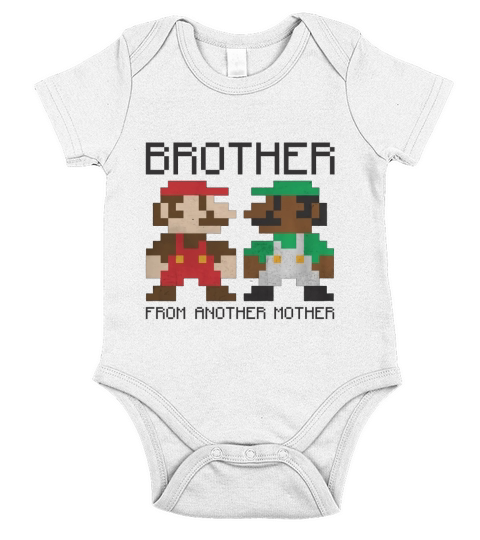 Brother From Another Mother Short Sleeve Baby One-Piece