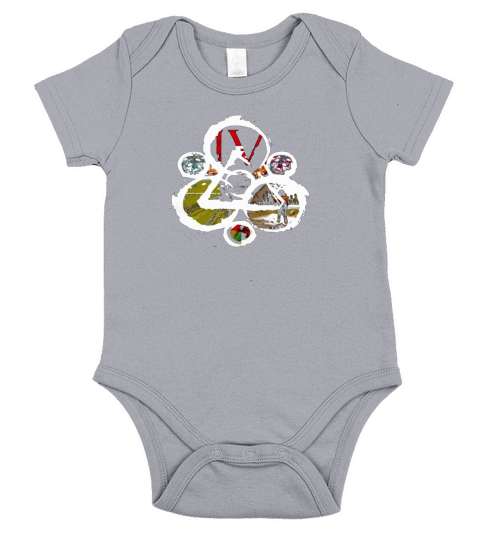 Coheed And Cambria Symbol Dragon Short Sleeve Baby One-Piece