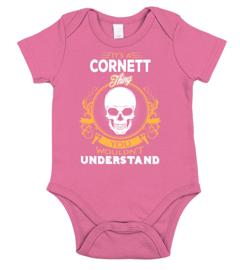 CORNETT, CORNETT TShirt, CORNETT Hoodie Short Sleeve Baby One-Piece