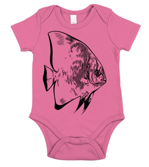 Elegant Vintage Batfish Short Sleeve Baby One-Piece