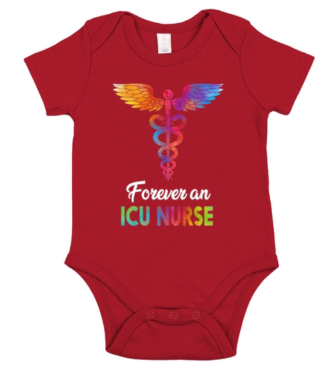 Forever An ICU Nurse 2020 Short Sleeve Baby One-Piece