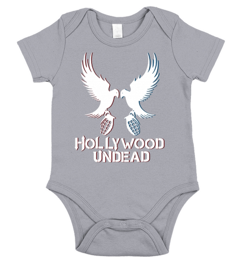 Hollywood Undead 25 Short Sleeve Baby One-Piece