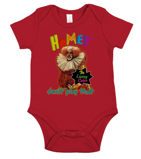 Homey in living color dont play that Short Sleeve Baby One-Piece