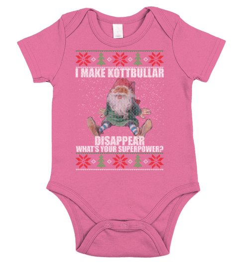 I Make Kottbullar Disappear Whats Your Superpower Short Sleeve Baby One-Piece