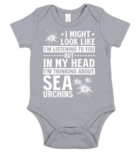 It Might Look Like Im Listening To You I Sea Short Sleeve Baby One-Piece
