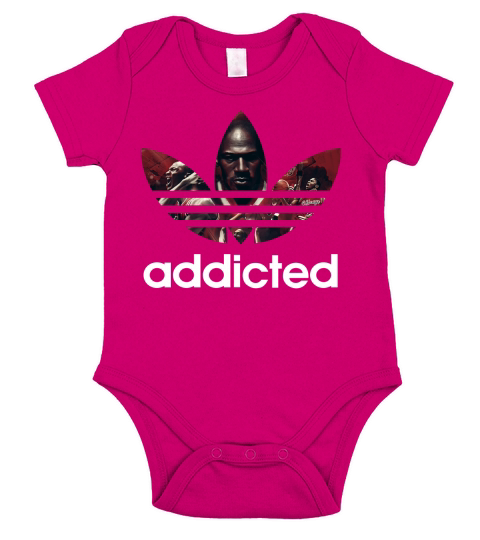 LEGENDARY MICHAEL JORDAN Addidas Short Sleeve Baby One-Piece