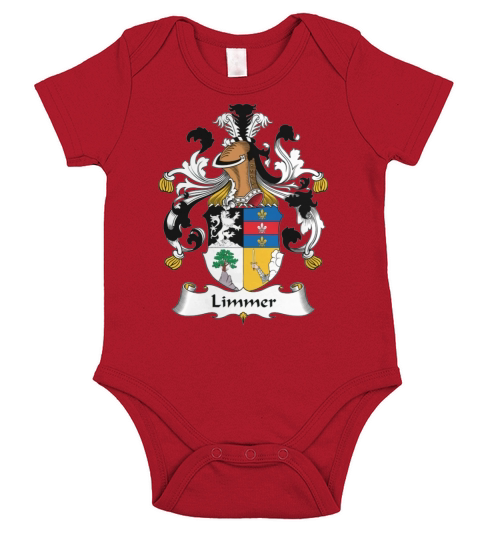 Limmer Family Crest German Family Crests Short Sleeve Baby One-Piece