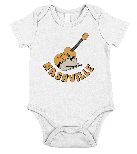 Nashville Short Sleeve Baby One-Piece