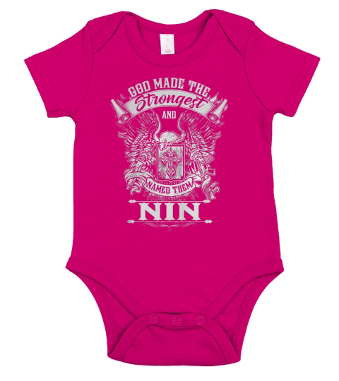 NIN, NIN TShirt, NINTee Short Sleeve Baby One-Piece