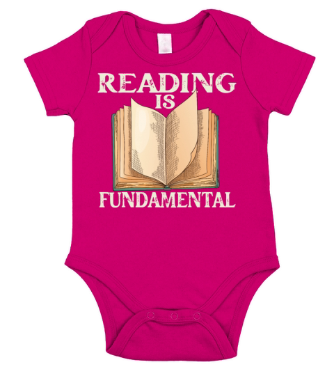 Reading Is Fundamental Short Sleeve Baby One-Piece