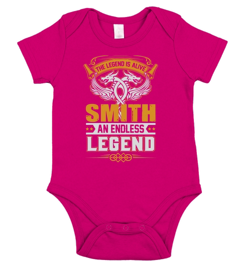 SMITH AN ENDLESS LEGEND Short Sleeve Baby One-Piece