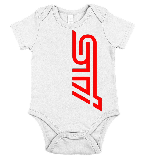 Subaru Sti Logo Short Sleeve Baby One-Piece