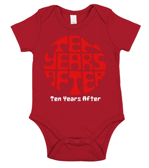 Ten Years After Tshirt Short Sleeve Baby One-Piece