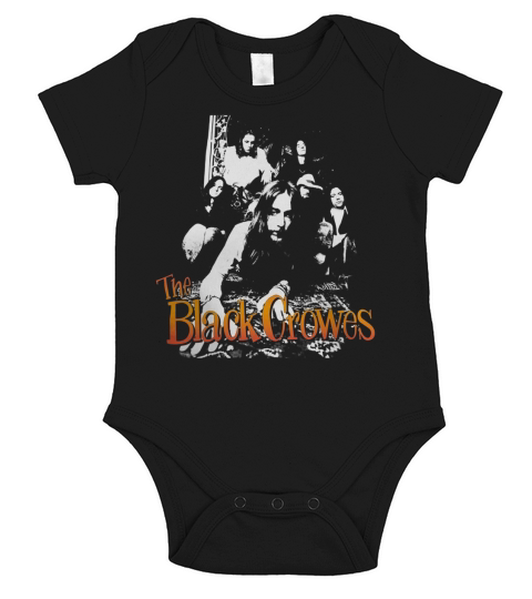 The Black Crowes Band Tshirt Short Sleeve Baby One-Piece