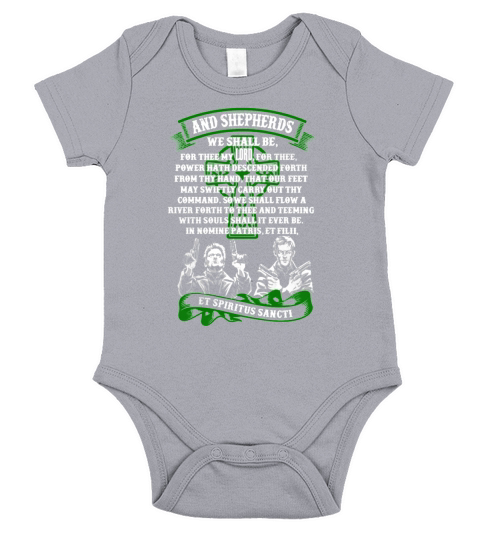 The Boondock Saints - And Shepherds we shall be T-Shirt Short Sleeve Baby One-Piece