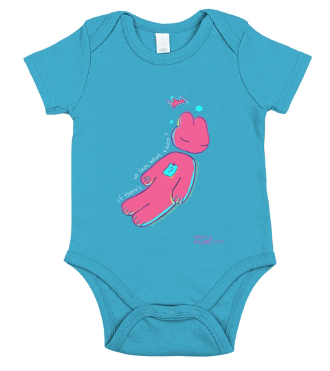 vivre l’amour Short Sleeve Baby One-Piece