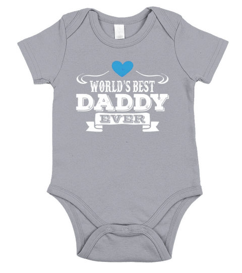Worlds Best Daddy Ever Hoodies201749250458 Short Sleeve Baby One-Piece