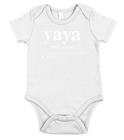 Yaya Definition Frontside Short Sleeve Baby One-Piece