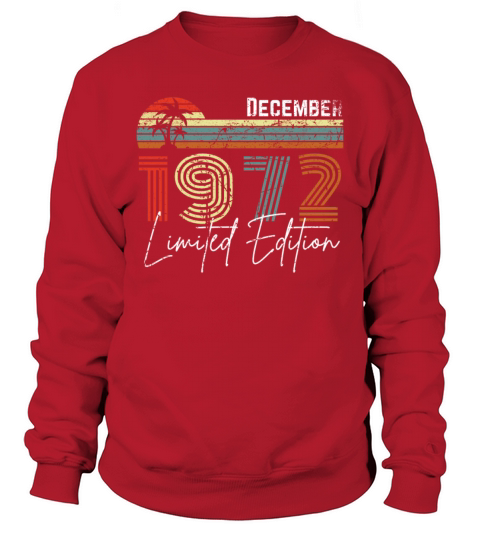 40 Years December 1982 Vintage Limited Edition Sweatshirt Unisex
