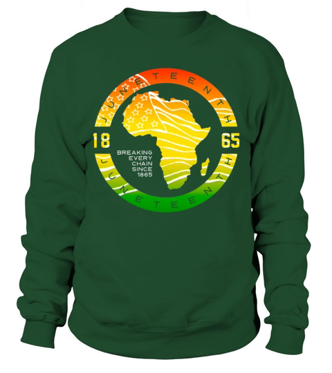 Africa Black History Juneteenth June 19 Vintage Sweatshirt Unisex