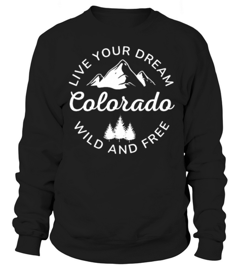 Colorado Mountains Vintage Sweatshirt Unisex