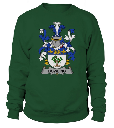 Dowling Family Crest Irish Family Crests II Sweatshirt Unisex