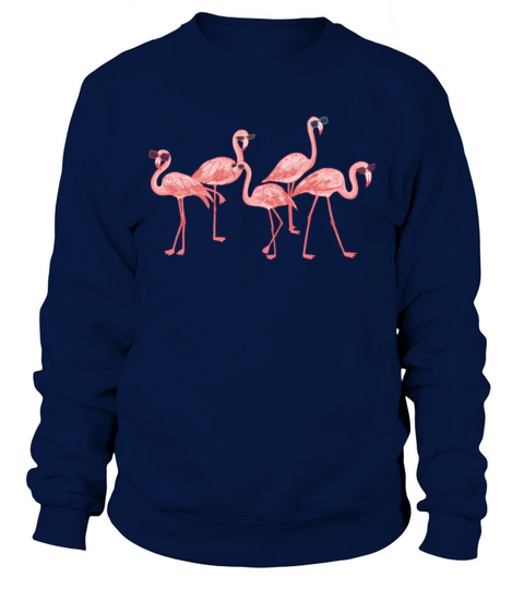 Flamingo Ladies Funny Summer Holiday Vacation Sweatshirt Unisex