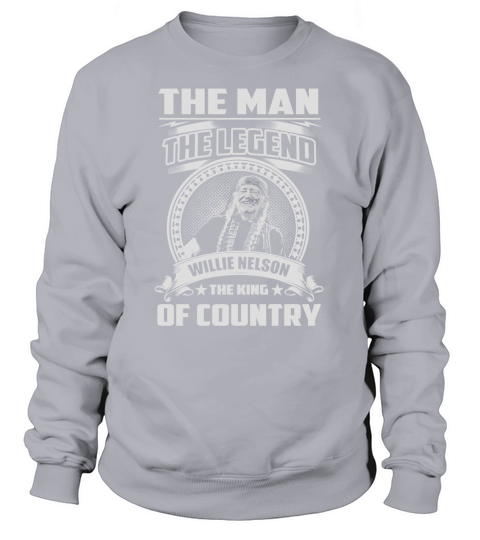 king of Willie Nelson Sweatshirt Unisex