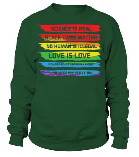 LBGT Flag Gay Pride Human Vintage Rainbow Sweatshirt Unisex