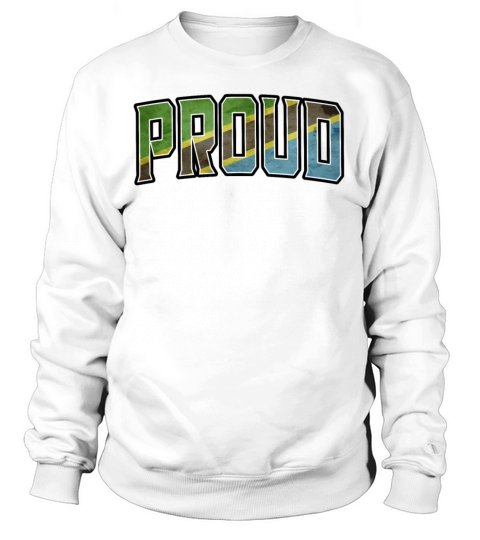 Proud Tanzanian Vintage Heritage DNA Flag Sweatshirt Unisex