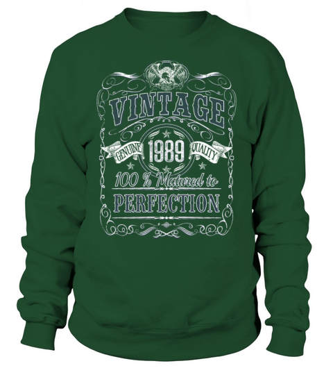 Vinage 1989 birthday year of birth 1989 gift Sweatshirt Unisex
