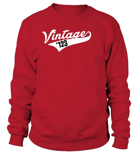 VINTAGE 123 Sweatshirt Unisex