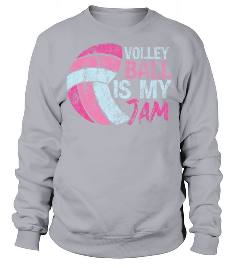 Volleyball Player Team Vintage Sweatshirt Unisex