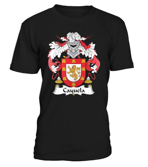 Cayuela Family Crest Spanish Family Crests T-Shirt Unisex