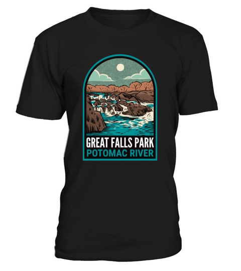Great Falls Park Virginia Maryland T-Shirt Unisex