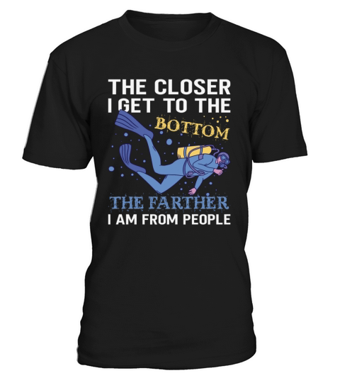 Scuba Diving Gift Underwater Lover Scuba Diver T-Shirt Unisex