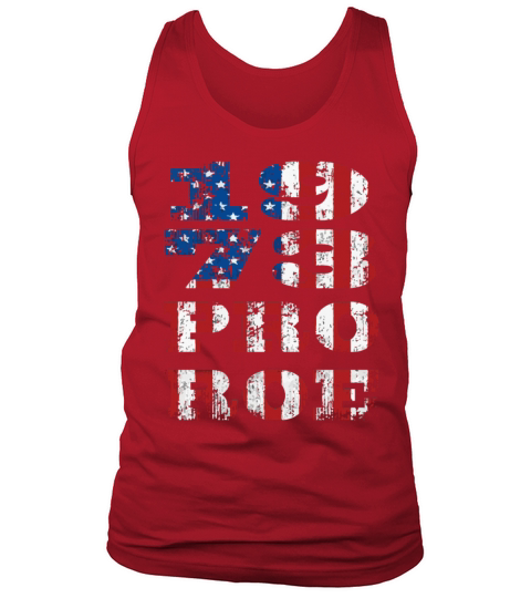 1973 Pro Roe USA Flag Vintage July 4th Pro Choice Tank Top Unisex