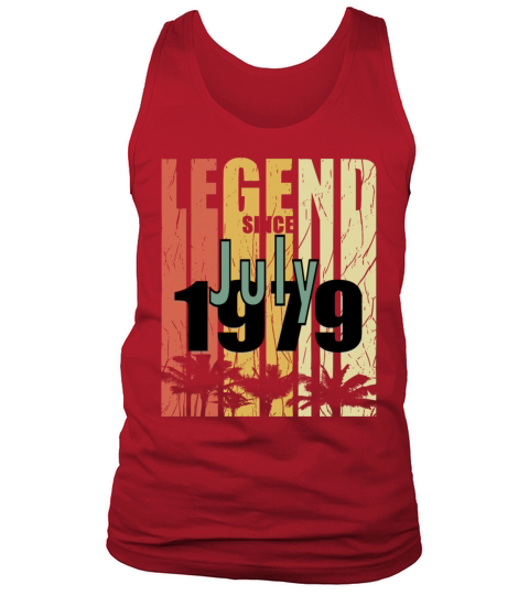 1979 July retro birthday gift Tank Top Unisex