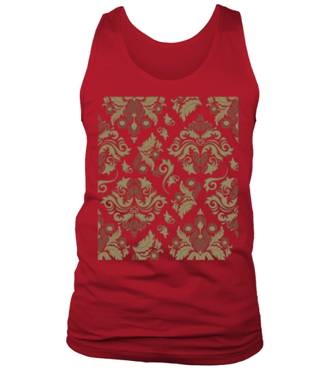 Baroque Aesthetic Pattern Old Vintage Grunge Tank Top Unisex