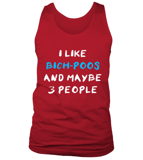 Bich-Poo Funny Tank Top Unisex