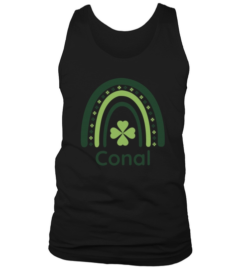 Conal Clover Boho Rainbow Tank Top Unisex