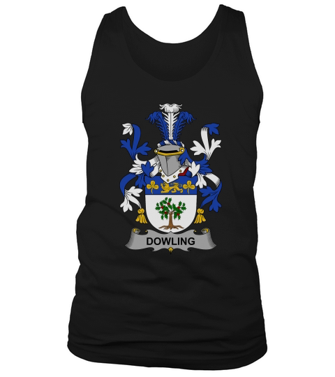 Dowling Family Crest Irish Family Crests II Tank Top Unisex