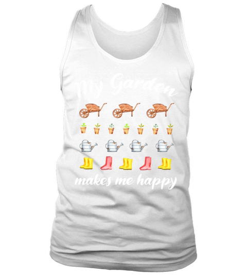 Garden Quote Hobby Gardener Gift Idea Tank Top Unisex