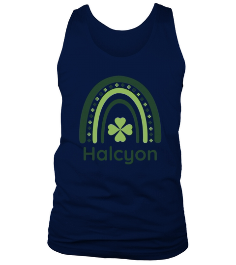 Halcyon Clover Boho Rainbow Tank Top Unisex