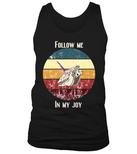 Halloween Unicorn Skull Sunset Costume Tank Top Unisex